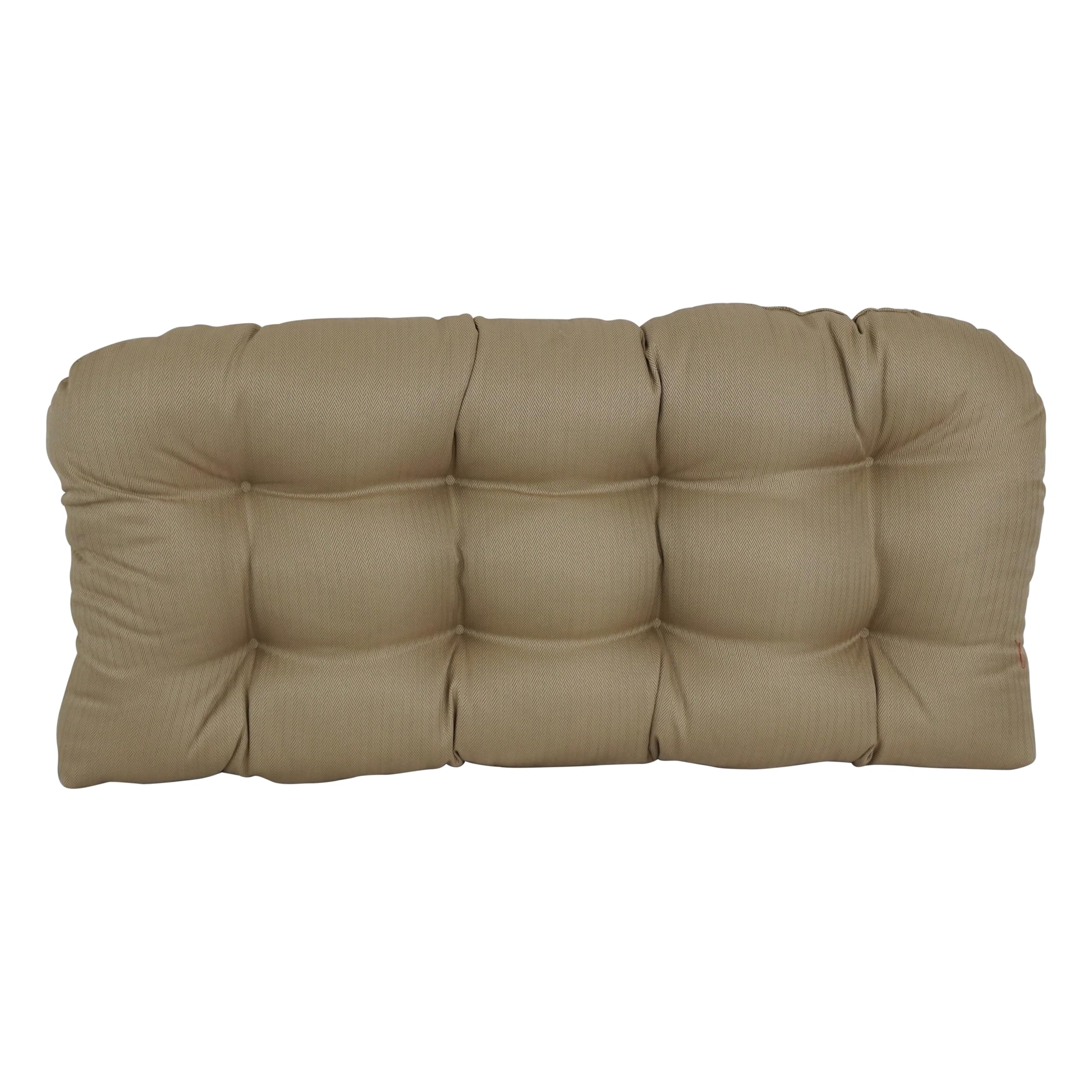 42-Inch By 19-Inch U-Shaped Premium Outdoor Tufted Settee/Bench Cushion  93180-Ls-Po-010