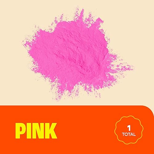 Miniatura 3 de Chameleon Colors Polvo de color de 25 libras, 1 paquete, color rosa vibrante, para 15-20 personas, apto para niños, no tóxico y sin gluten, ideal