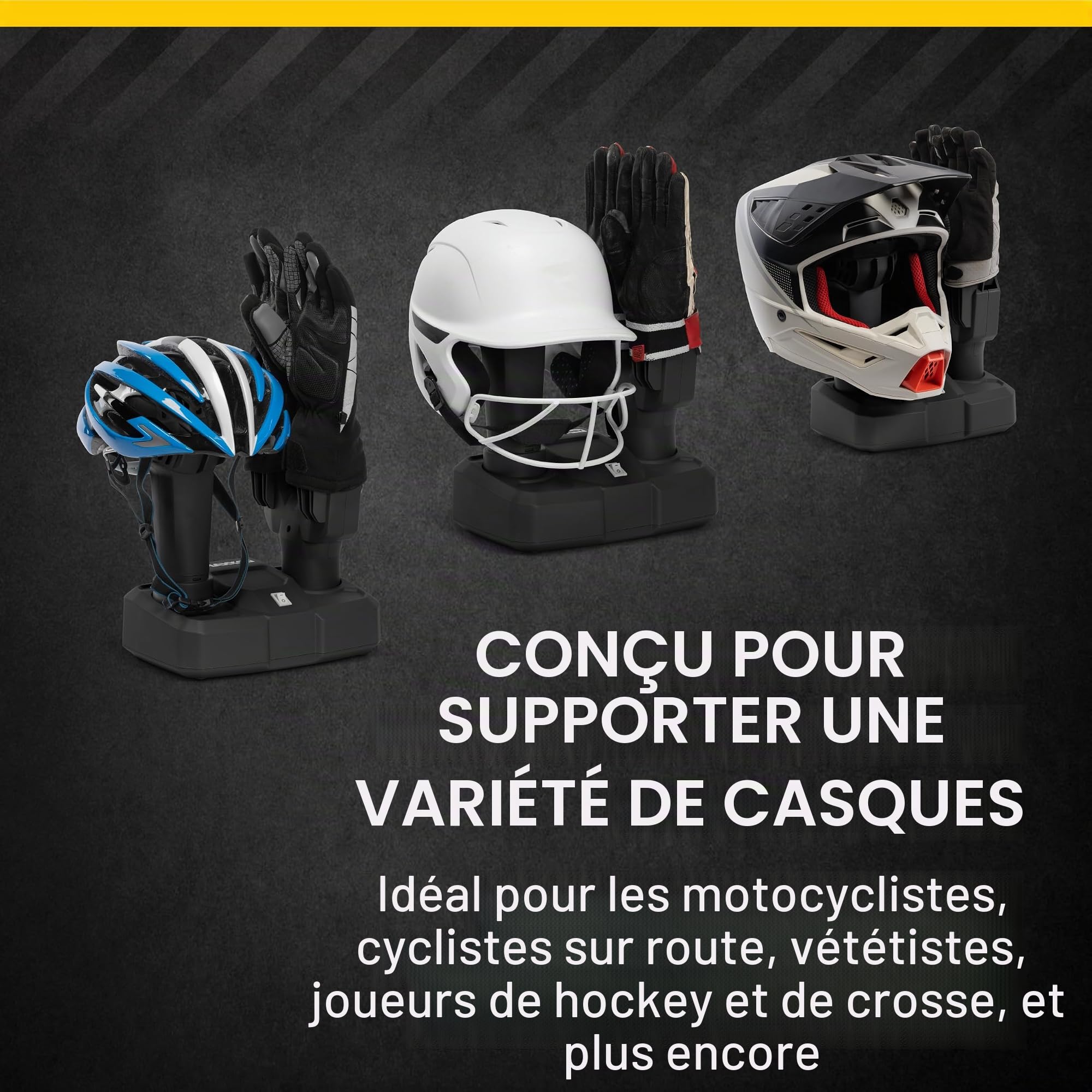 Maxxdry Séchoir Casque et Gants – Puissant – UK