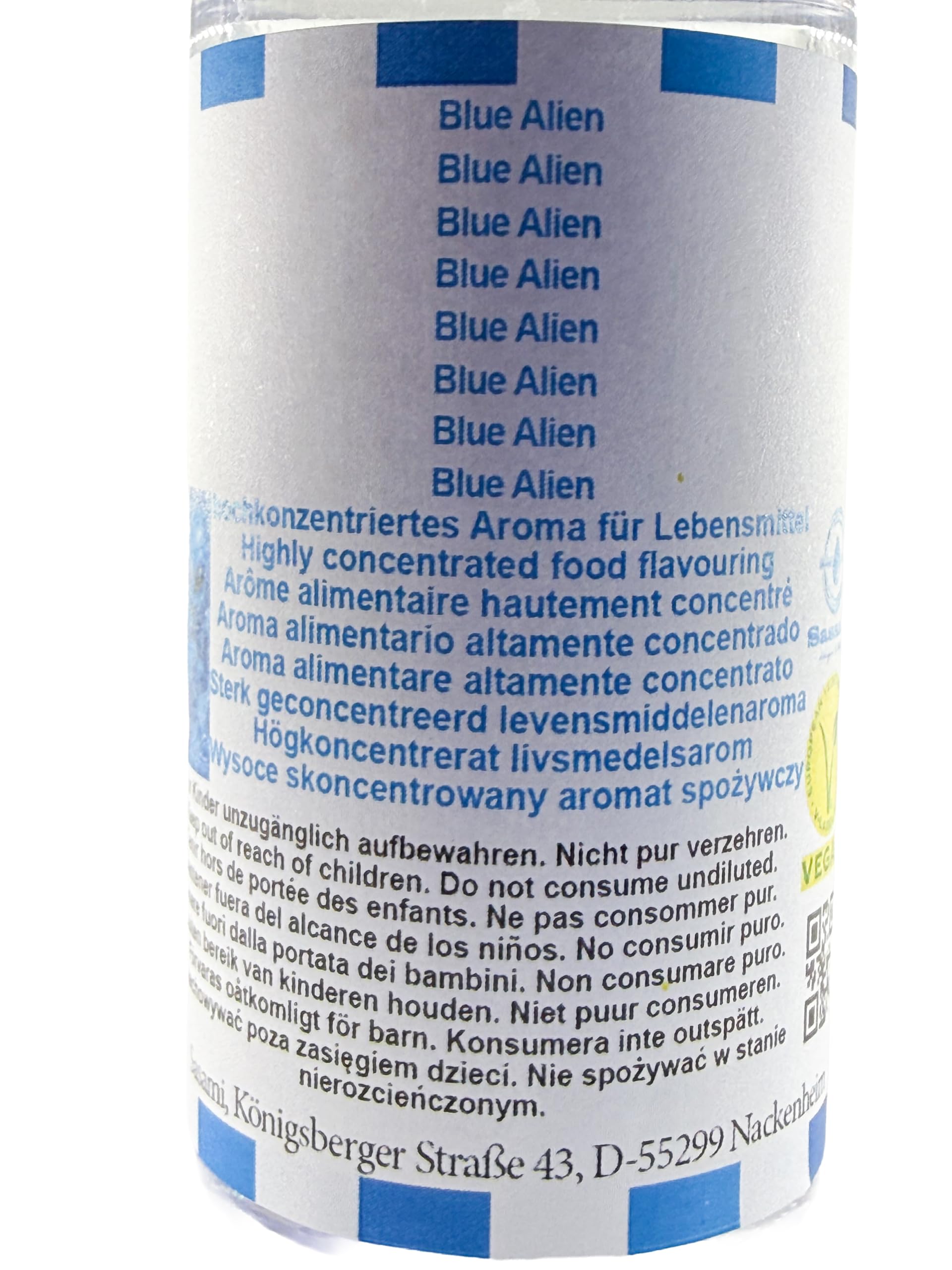 Blue Alien aroma concentrato - vegano - Sasami - 100ml