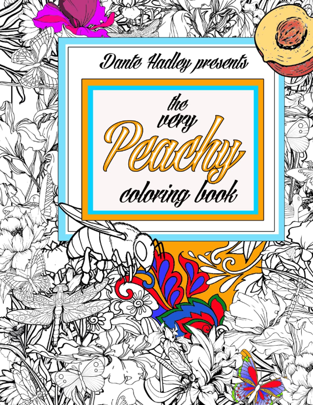 the very Peachy coloring book
