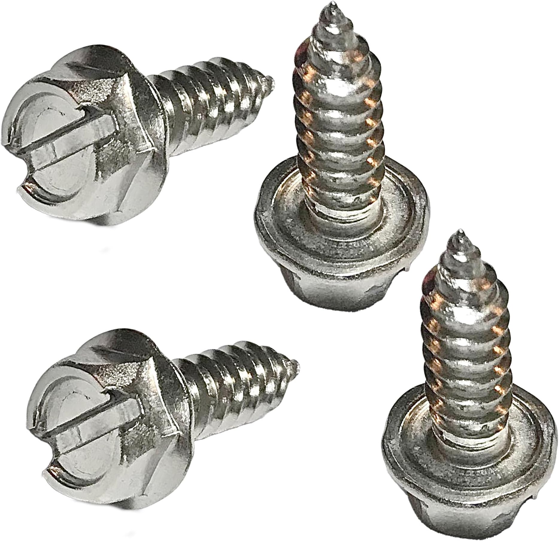 Stainless Steel License Plate Screws Rust Proof Screws