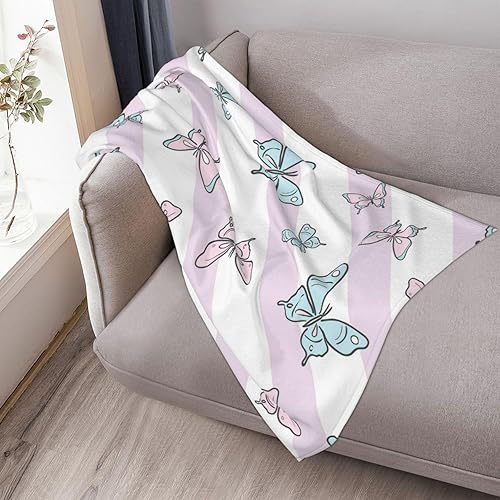 Miniatura 5 de Throw Blanket for Women Soft Summer Fleece Blanket 50"x40" Travel Lightweight Blanket for Bed Couch Cute Home Decor