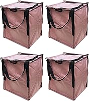 Vista 1 de DURASACK Bolsa de almacenamiento resistente con cremallera superior de 22 galones, bolsa de mudanza de polipropileno tejido resistente, diseño