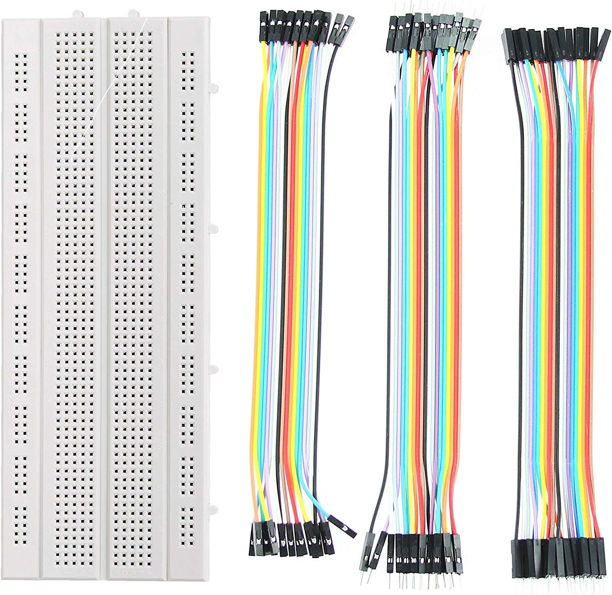 Breadboard 840 point with jumper wires Set (20+20+20)