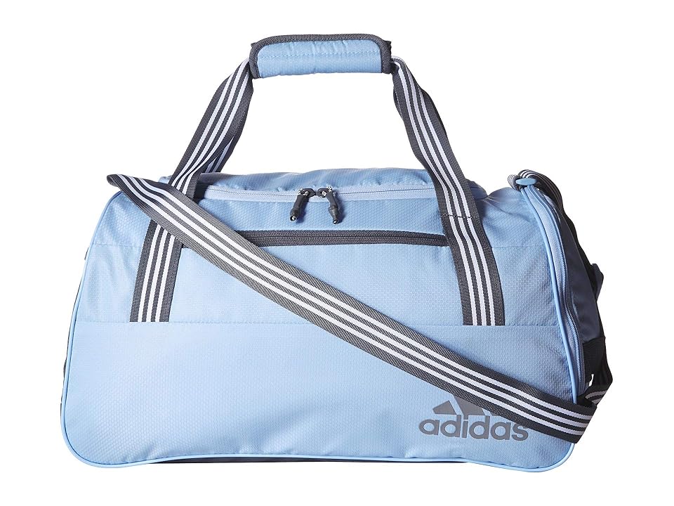 

adidas Squad IV Duffel (Glow Blue/Onix/White) Duffel Bags