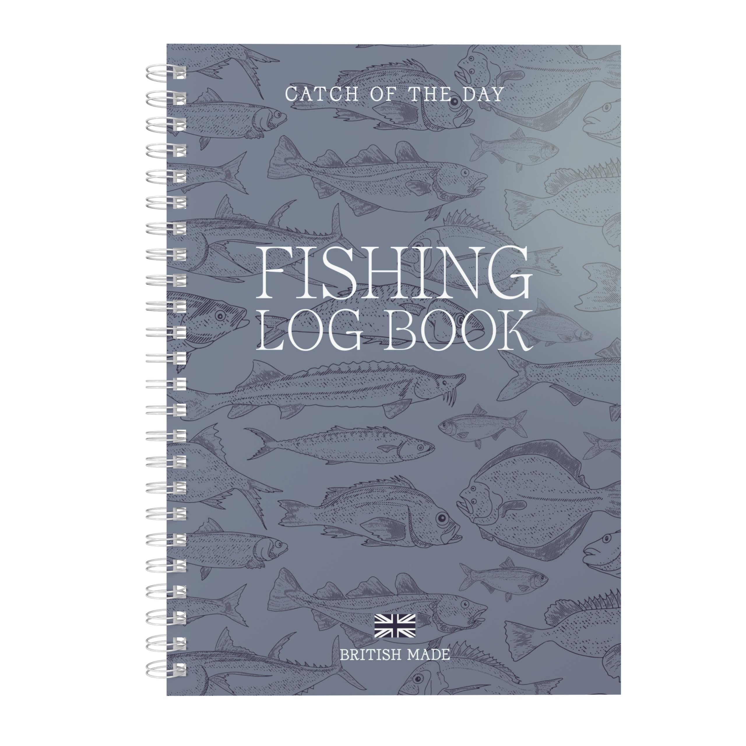 Wayzgoose Fishing Log Book to Record Every Catch from Every Trip | 120 A5 Pages