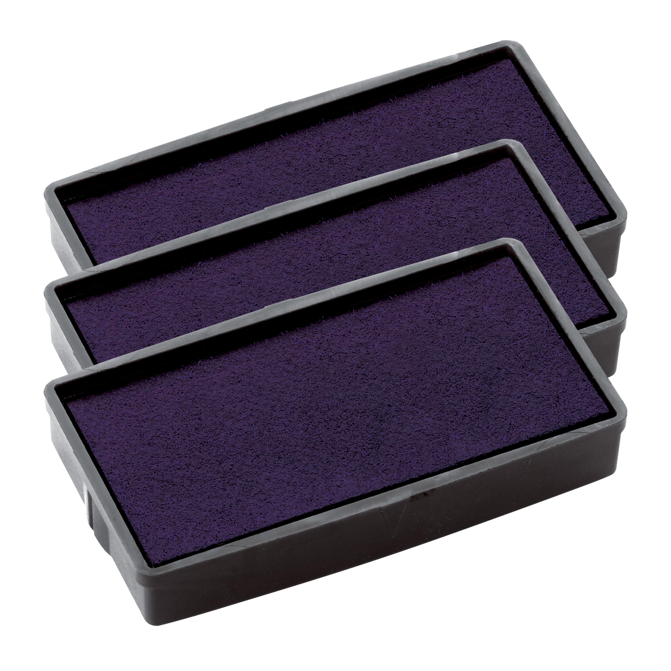 COLOP E/20 Replacement Ink Pads – Pack of 3 E20 Refill Pads Compatible with Printer 20 & Compact 20 Self Inking Stamps (Violet)