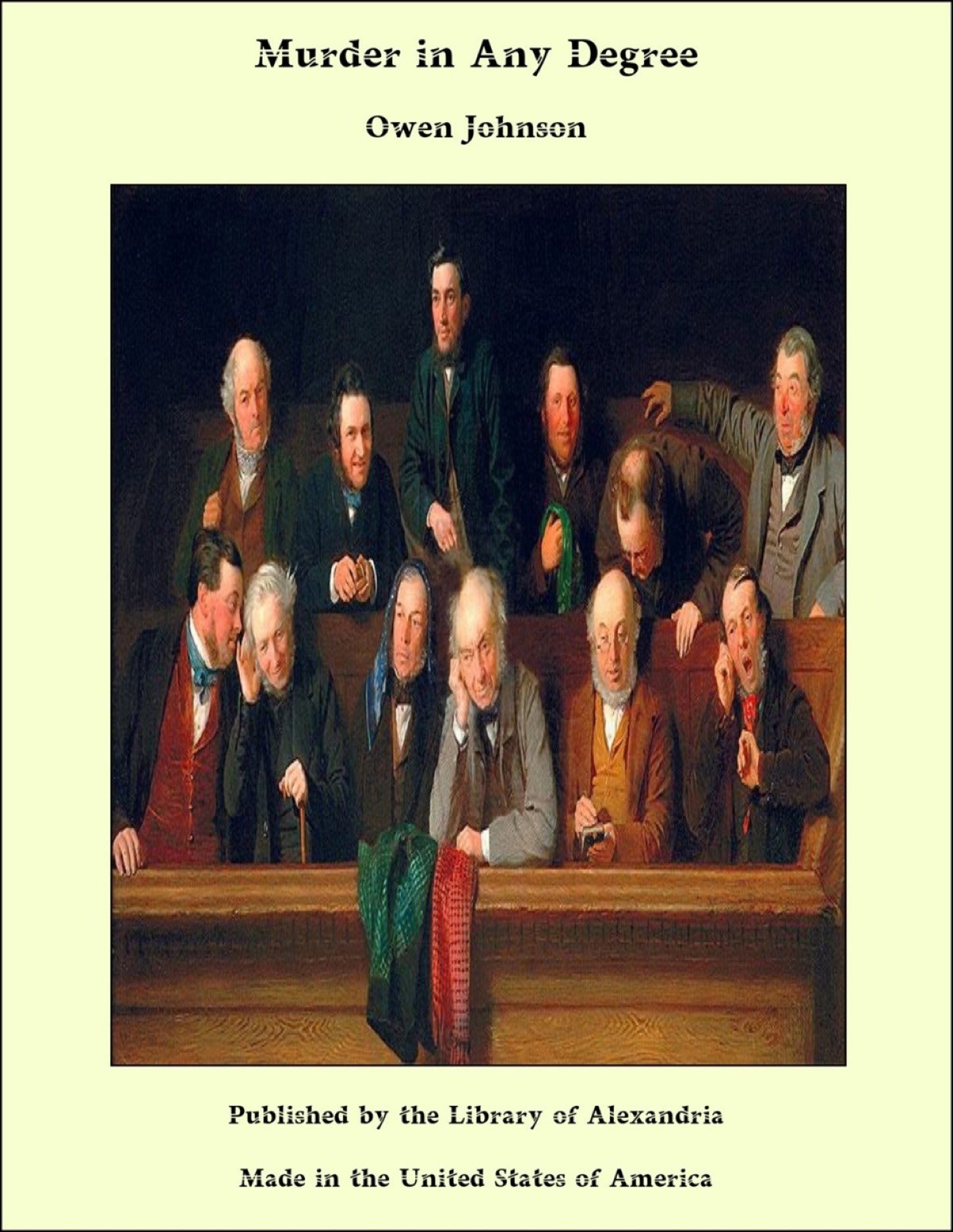 Murder in Any Degree