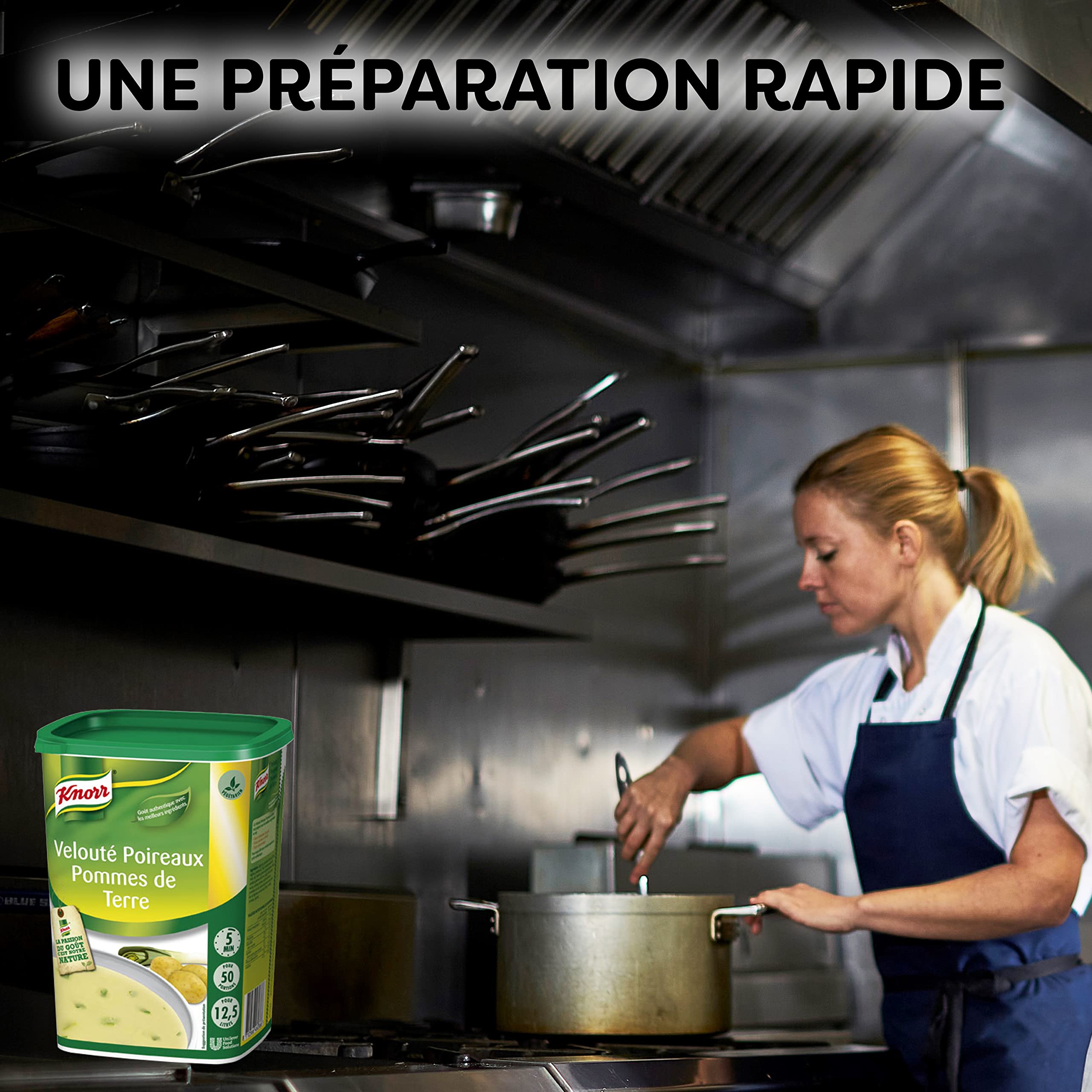 Knorr Professional Knorr Velouté Poireaux & Pomme de Terre 815g 50 portions (Lot de 2)