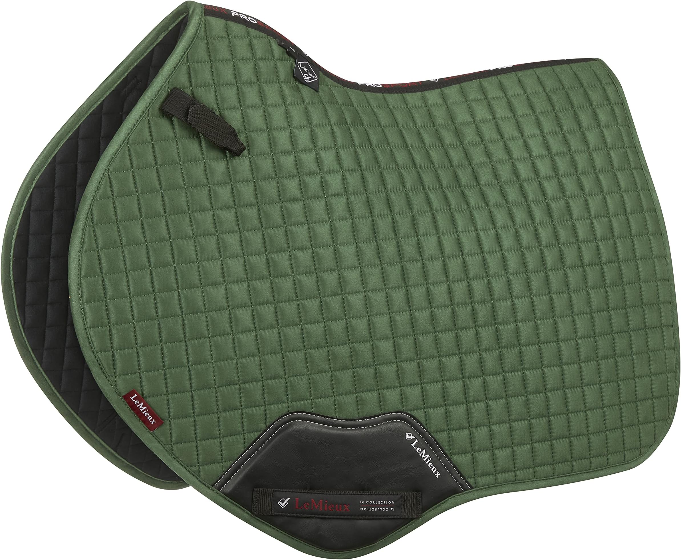 Suede Close Contact Hunter Square Green Large