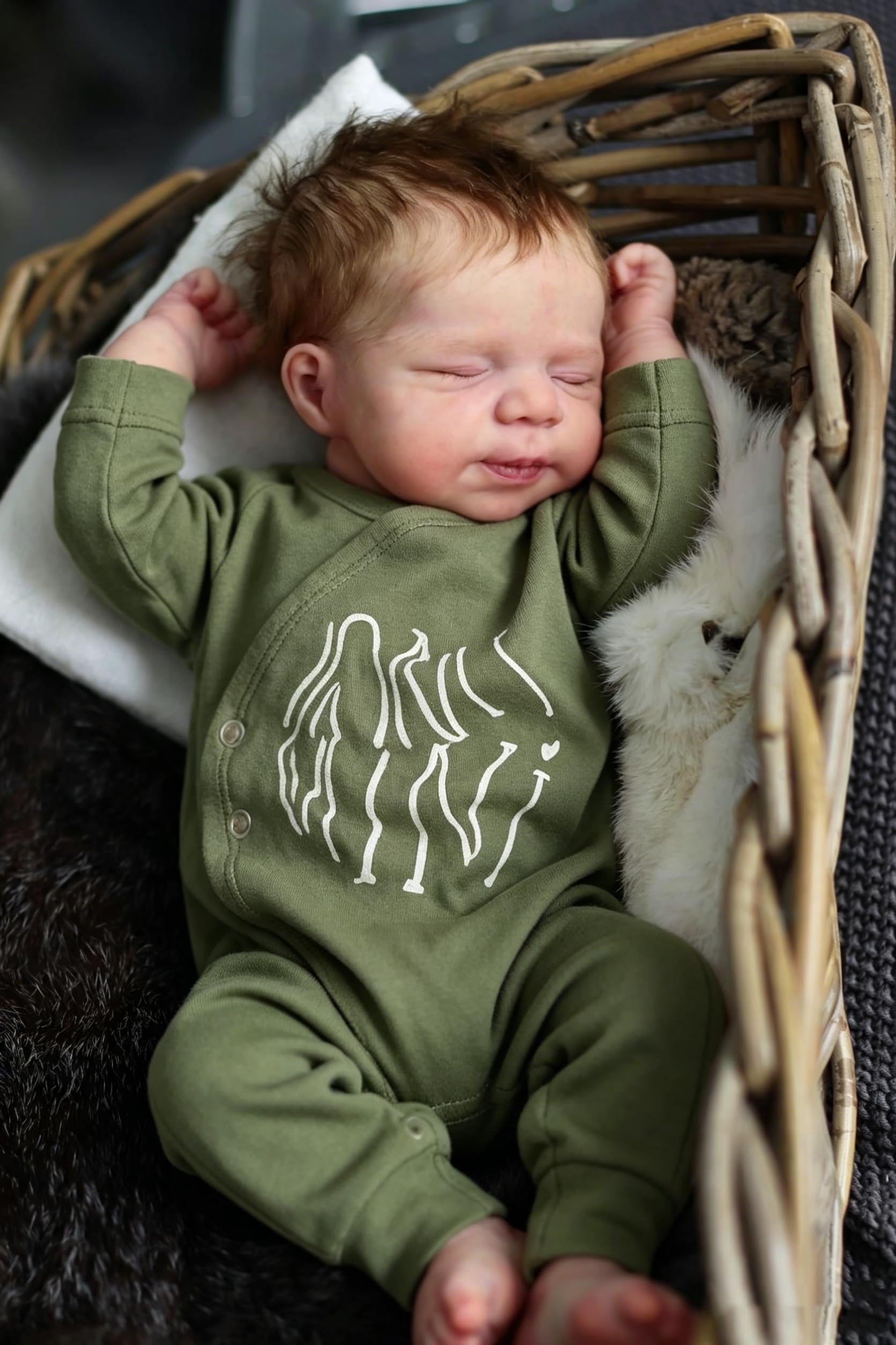 Anano Full Silicone Reborn Baby Dolls Girls - 20 Inch Real Life Size Newborn Baby Soft Lifelike Preemie Baby Dolls Life Like Reborn Toddler Doll Realistic Girl (Classic) โ image 1