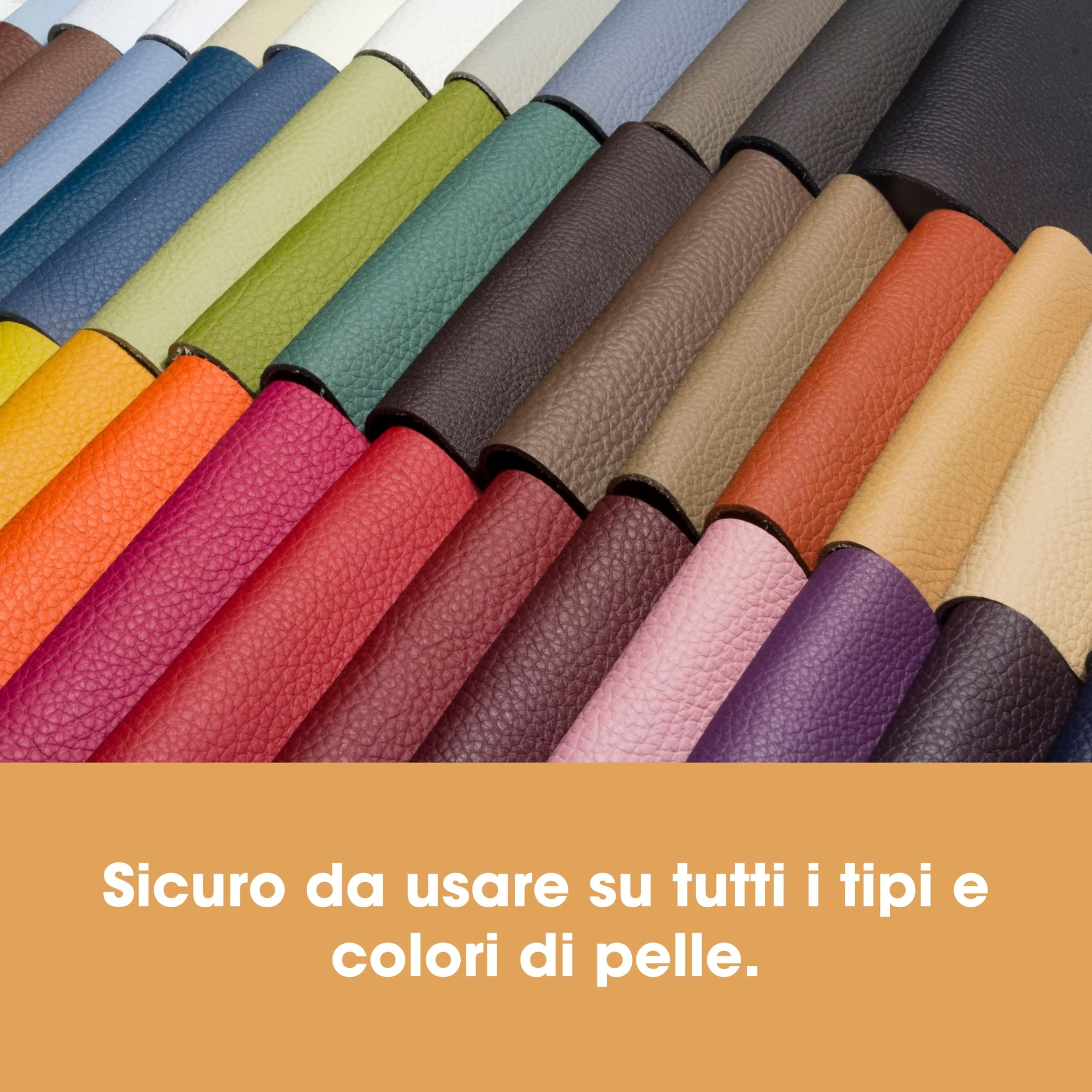 Furniture Clinic Salviette per Pulizia Pelle - Confezione da 80 - Biodegradabili e Compostabili - Sicure su Tutti i Tipi e Colori di Pelle - Puliscono Divani, Sedili Auto, Borse, Scarpe