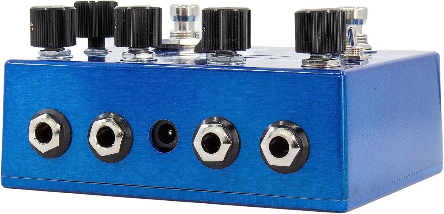 หลัง view of the Walrus Audio SLOER pedal showing input and output jacks and power input.