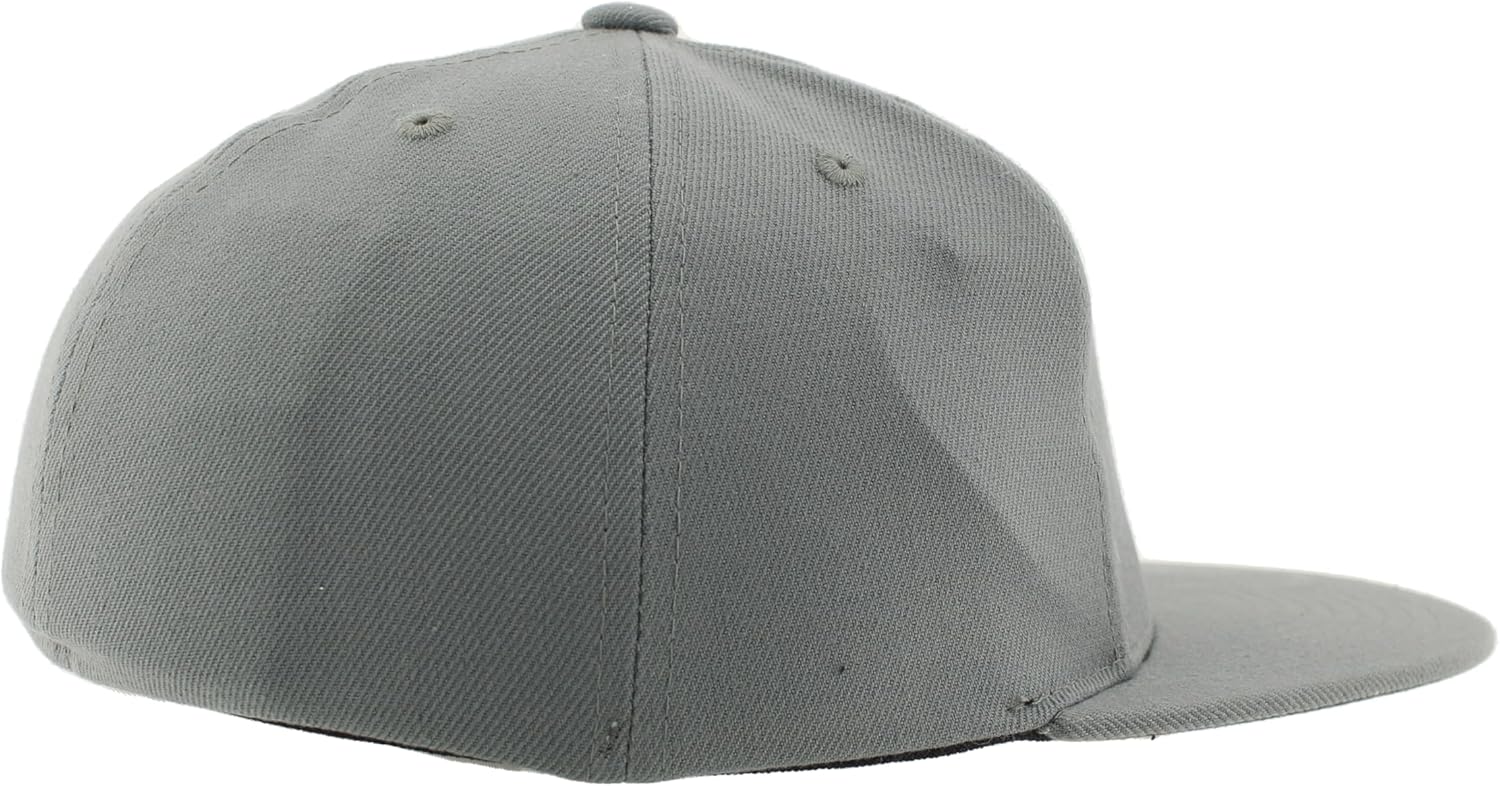 ZHATS Standard NCAA Officially Licensed Fitted Hat M15Z Switchback Gray, Grey, Medium - Image 6