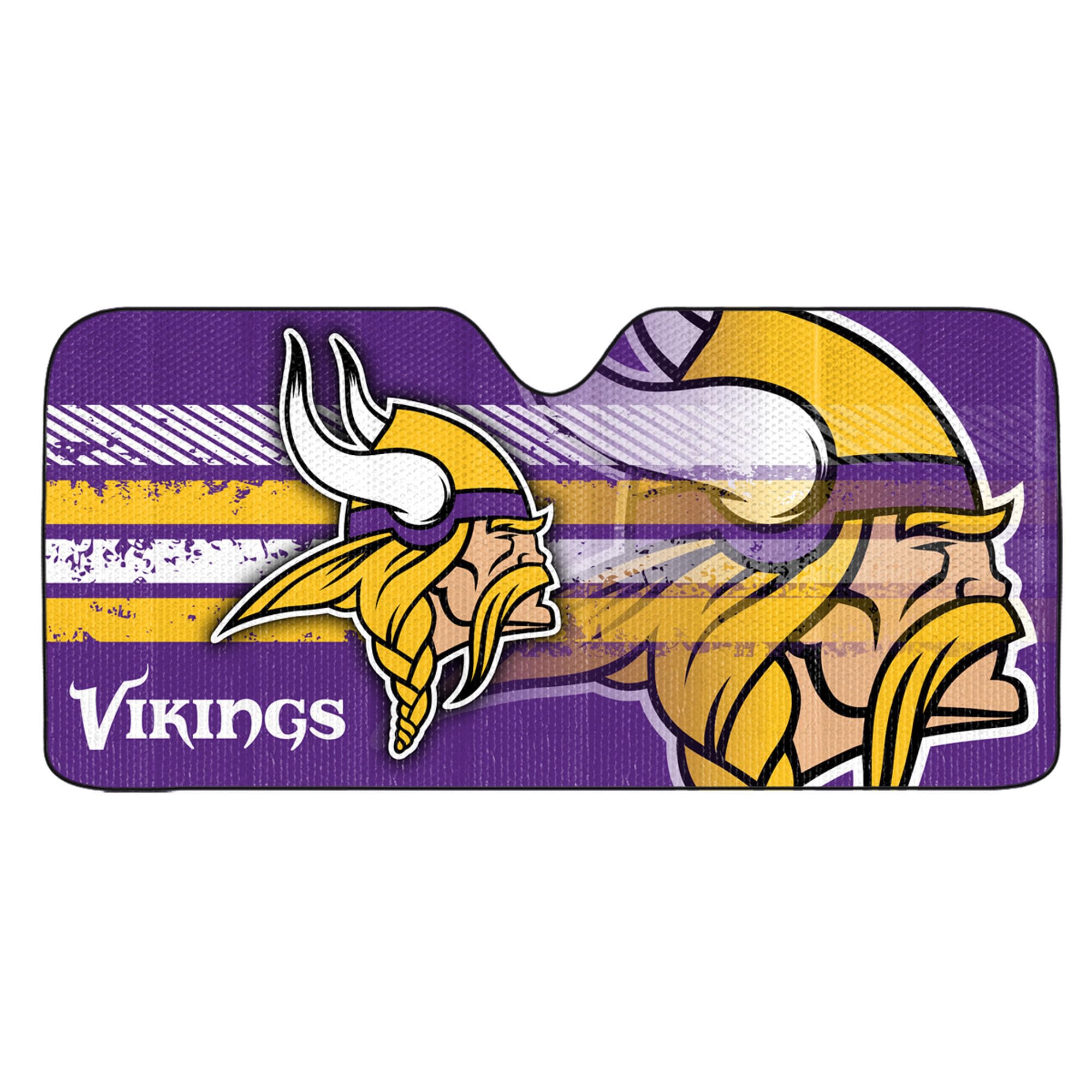 FANMATS NFL Minnesota Vikings Windshield Sun Shade