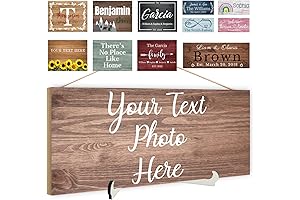 Personalized Custom Wood Signs for Thoughtful Rustic Home Decor