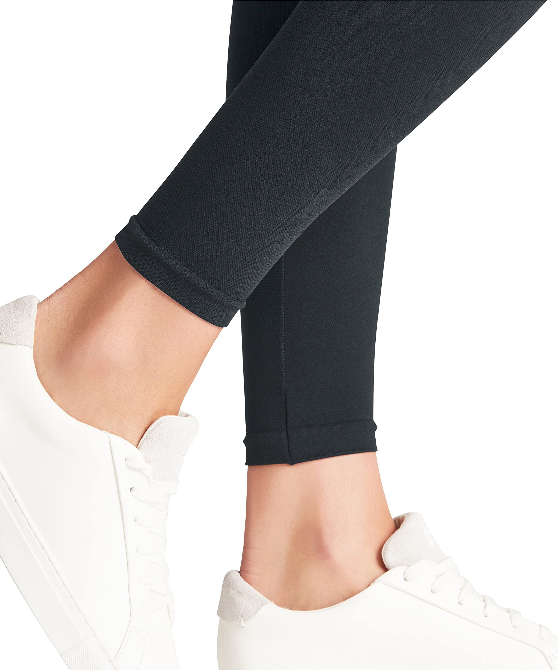 FALKE Damen Seamless Shaping Leggings feines weiches Material blickdicht formt Po Bauch Oberschenkel figurformend mit Kompression an den Beinen ideal für Reisen und langes Sitzen 1 Stück | mit figurformendem Shaping-Effekt