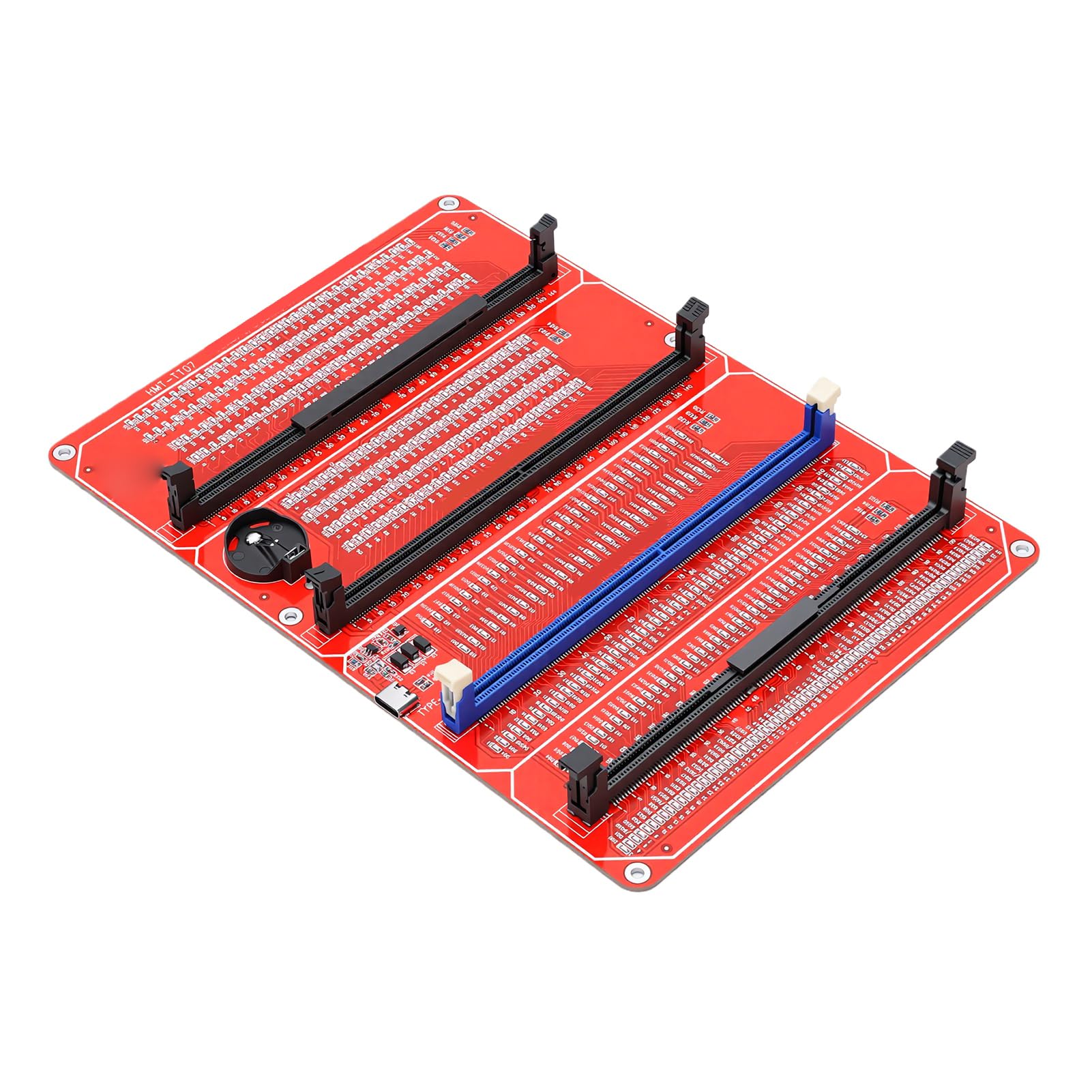 Tester pamięci RAM wskaźnik LED DDR3 DDR4 DDR5UDMM DDR5RDIMM analizator diagnostyczny dla komputerów stacjonarnych serwerowych