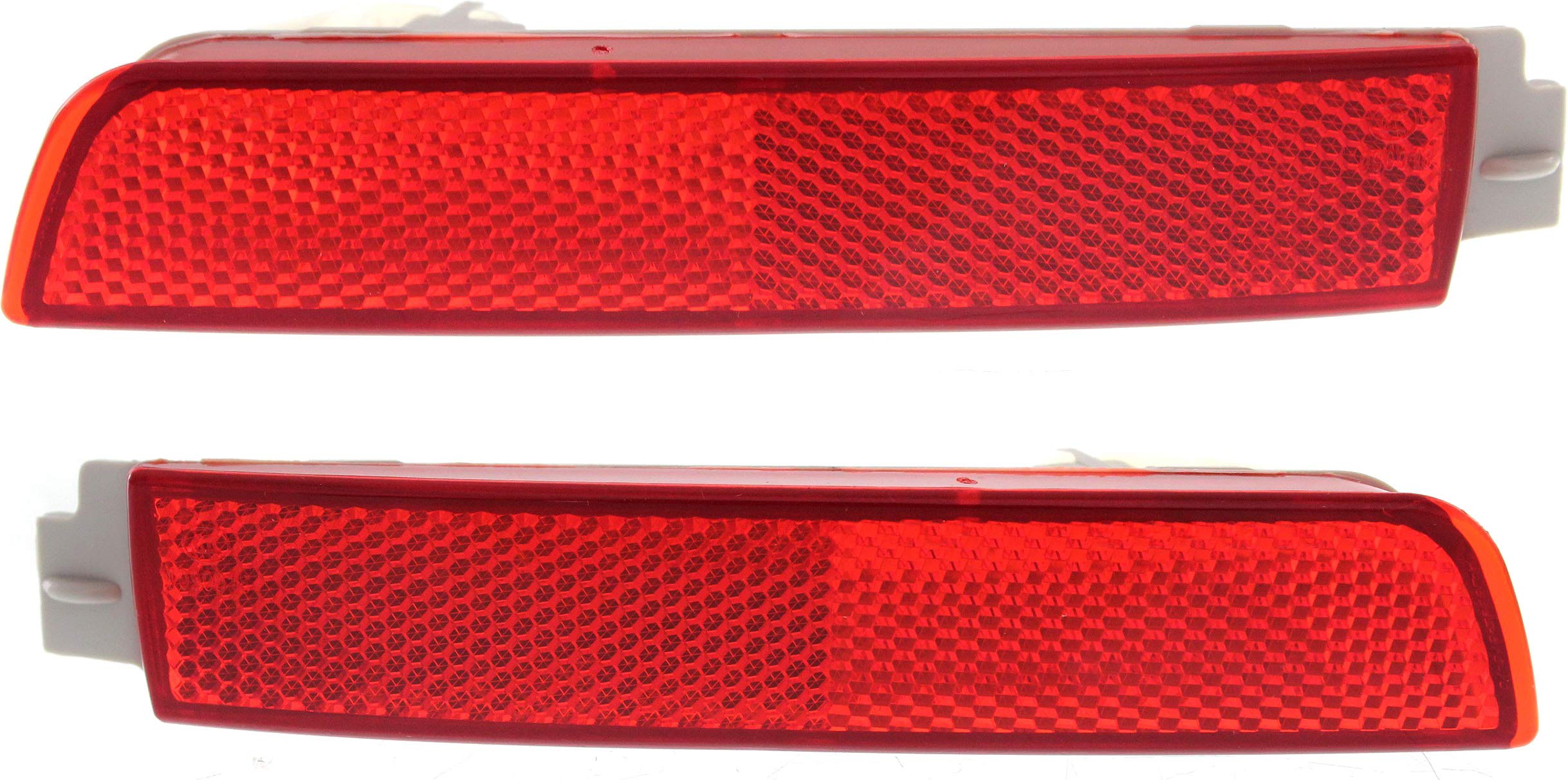 Garage-Pro Bumper Reflector SET Compatible with Nissan Rogue 2021-2023, Murano 2009-2014, Quest 2011-2017, Juke Rear, Driver and Passenger Side