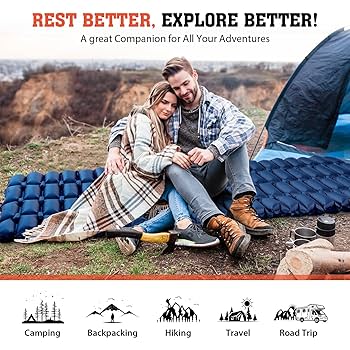 Amazon.co.jp: Hikenture 超軽量キャンプ用スリーピングパッド