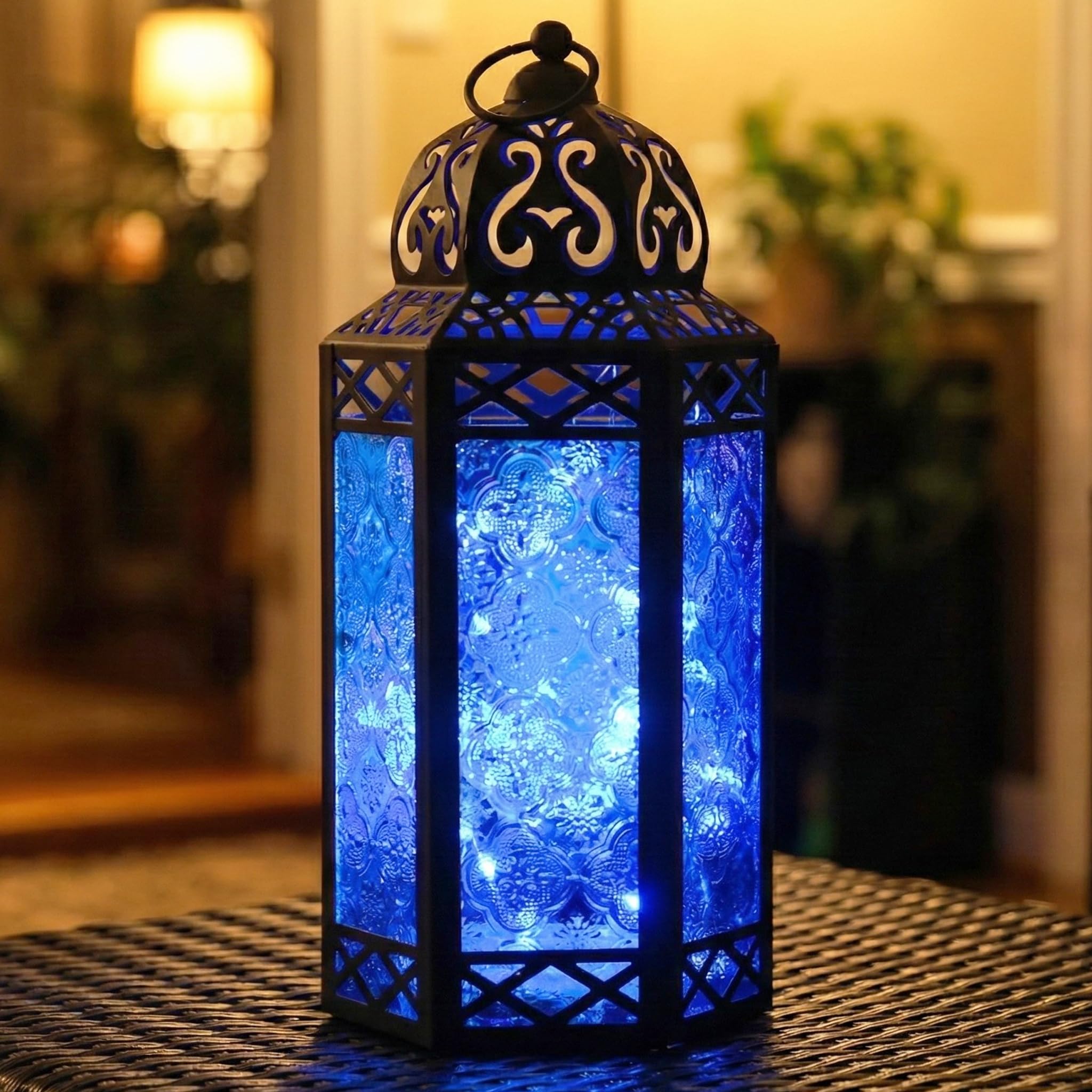 Amazon.com: Vela Lanterns Decorative Indoor Fairy Light Candle