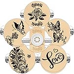 Libre 3 & Plus Tattoo Sensor Covers Waterproof, 10 Pack Amolyfe Freestyle Libre 3 Covers, Bump-Proof with Hard Cap, Waterproof Breathable Medical CGM Adhesive Patches, 14-Day CGM Protection (Rose)