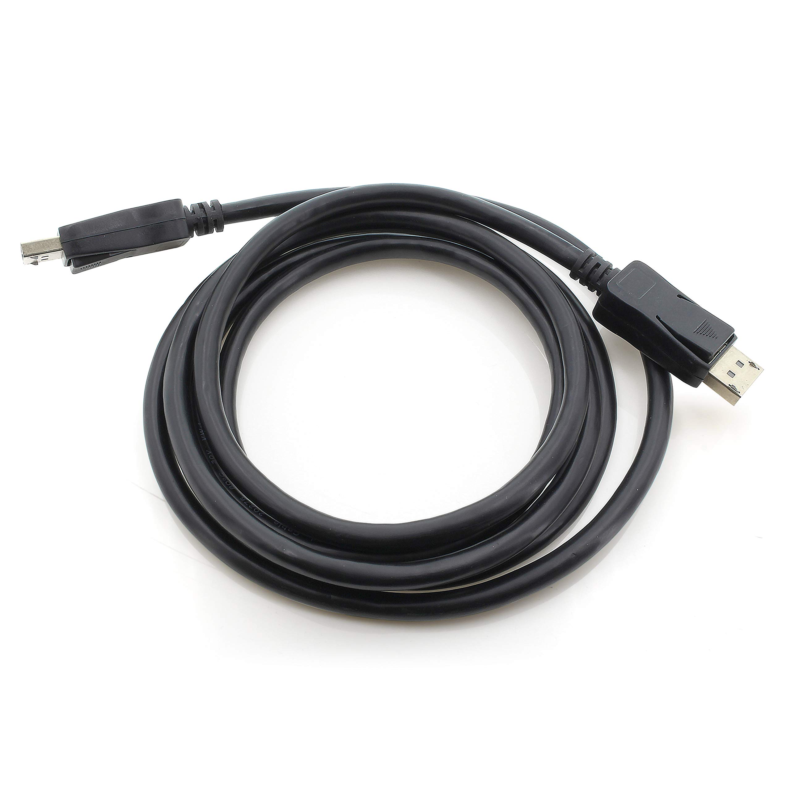 1aTTack.de 5 x DP kabel 4K 60 Hz - 5 m -Displayport kabel, DP 1.2 szerokość pasma maks. 21,6 Gbit s 4K2K 60 Hz kompatybilny z 1.1, HDCP, DPCP czarny