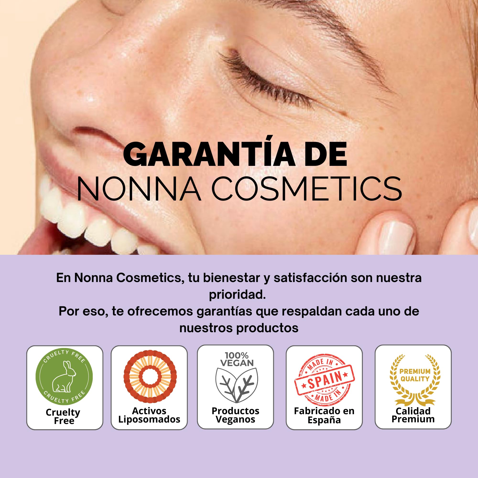 Sérum con Vitamina C y E + Ácido Ferúlico - Sérum Facial Mujer Antiedad - Rellenador de Arrugas | Poderosa Combinación Revitalizante de Rápida Absorción | Nonna - AOX Booster | 30ml
