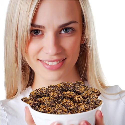 Miniatura 8 de Caramelo de nuez cubierto en mitades deliciosamente decadentes  Certificado Kosher  3 bolsas, 5 onzas cada uno (galleta)