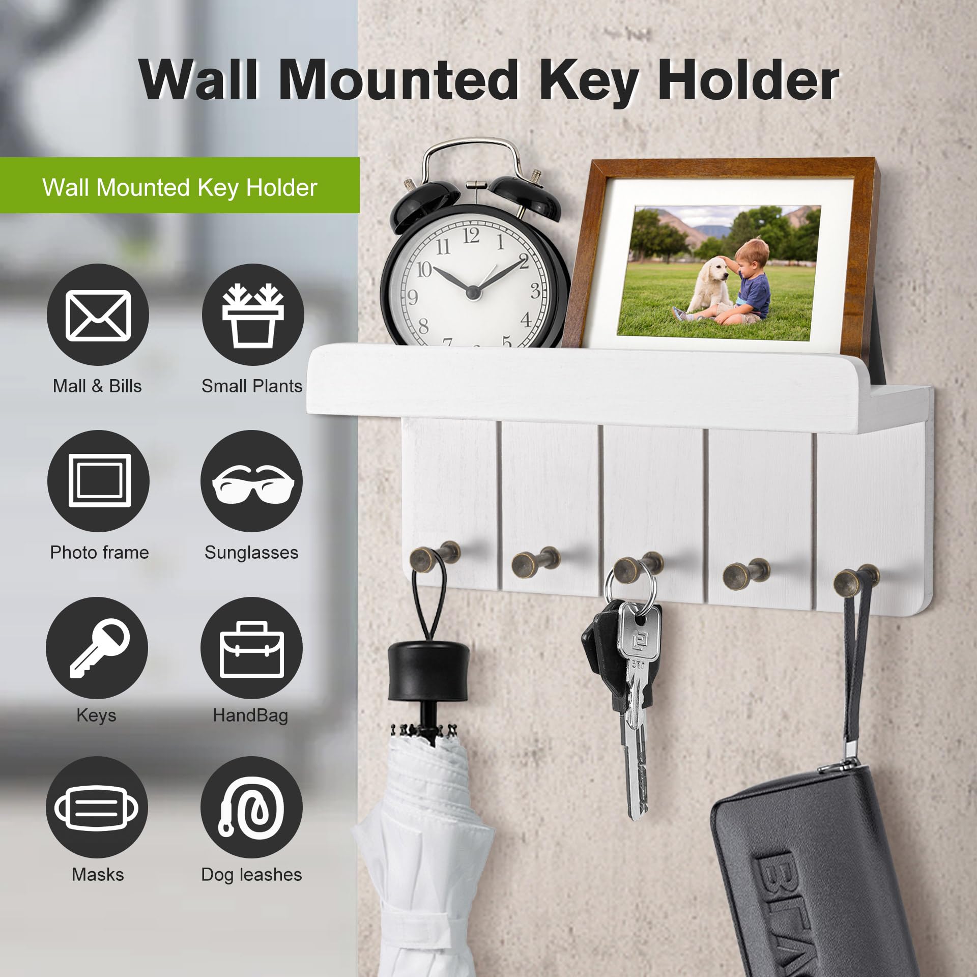 Llaveros Para Hombre Soporte Para Llaves Para Decoración De Pared