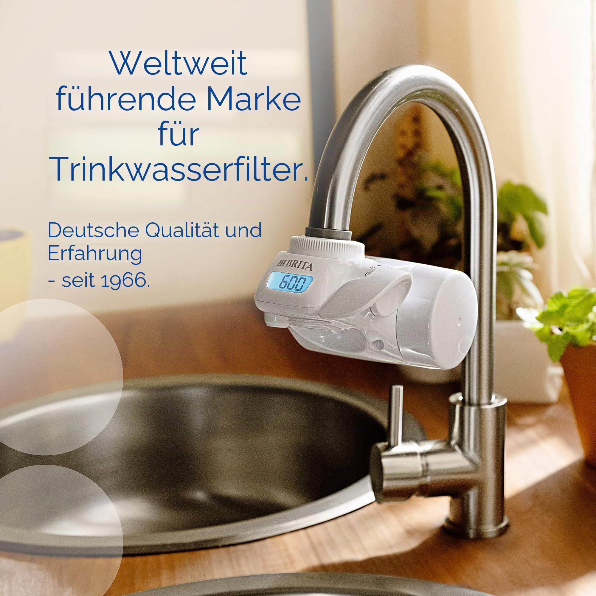Brita On Tap Wasserfilter, 600 l, Weiß