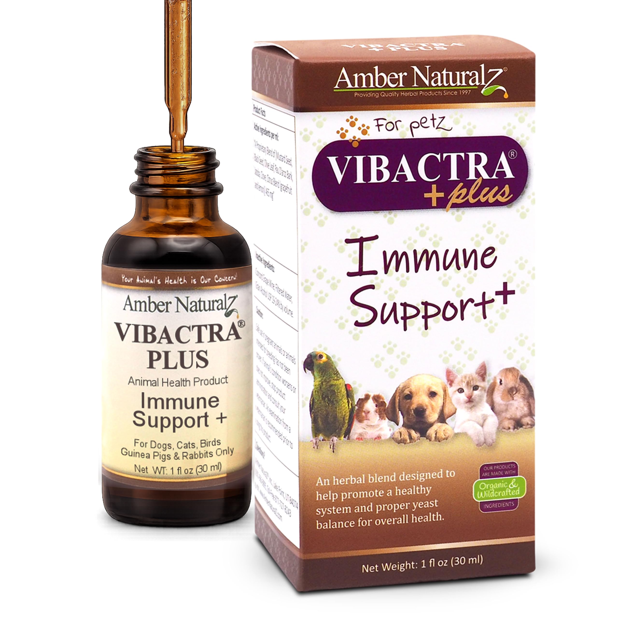 AMBER NATURALZ Technology Vibactra Plus- Organic herbal supplement de