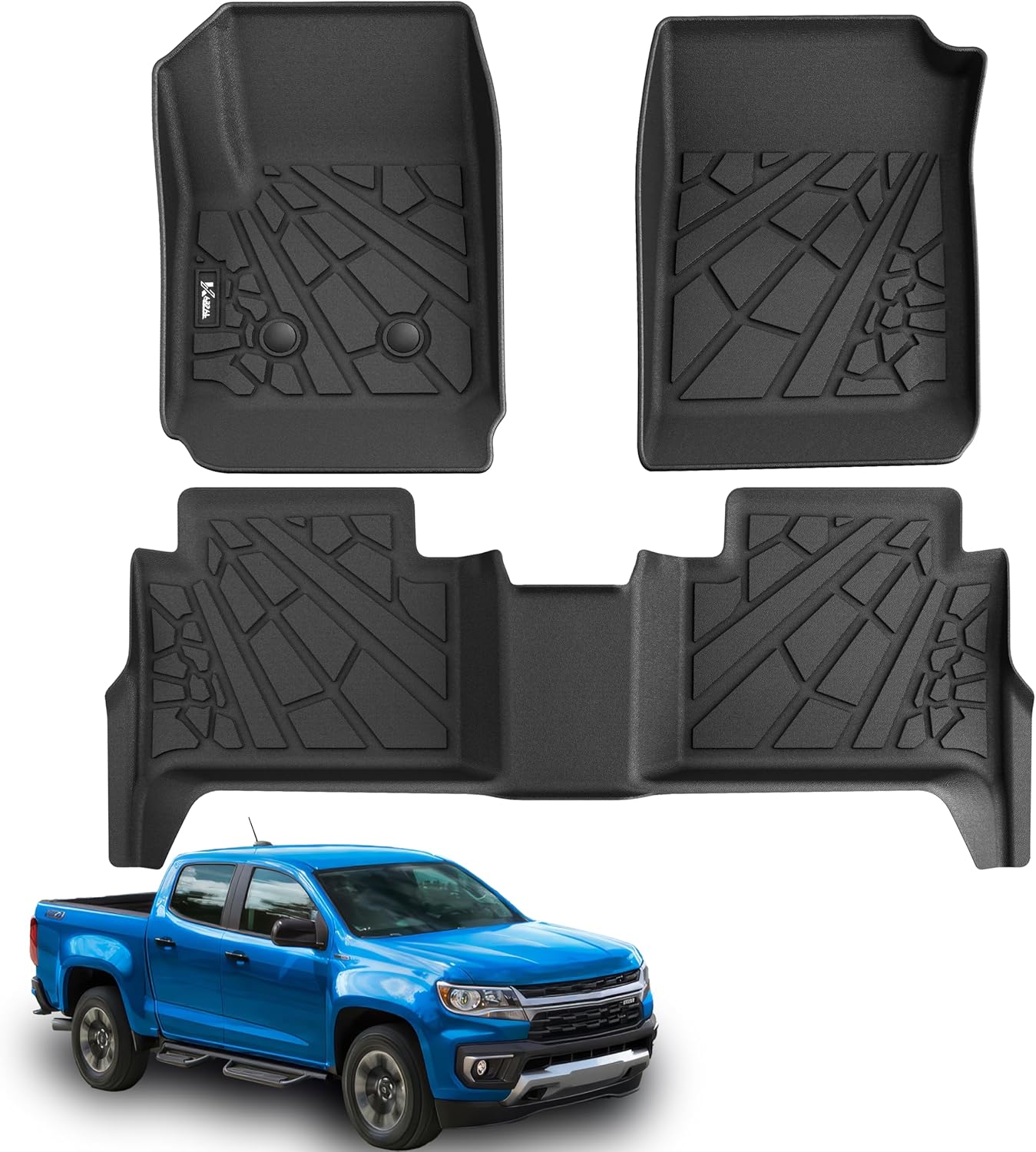KARPAL Floor Mats for 20152022 Chevy Colorado/GMC Canyon