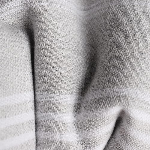 Miniatura 4 de PÜSKÜL - Toallas de playa turcas de gran tamaño, sin arena, 100% algodón, 39 x 70 pulgadas, 1 pieza (negro)