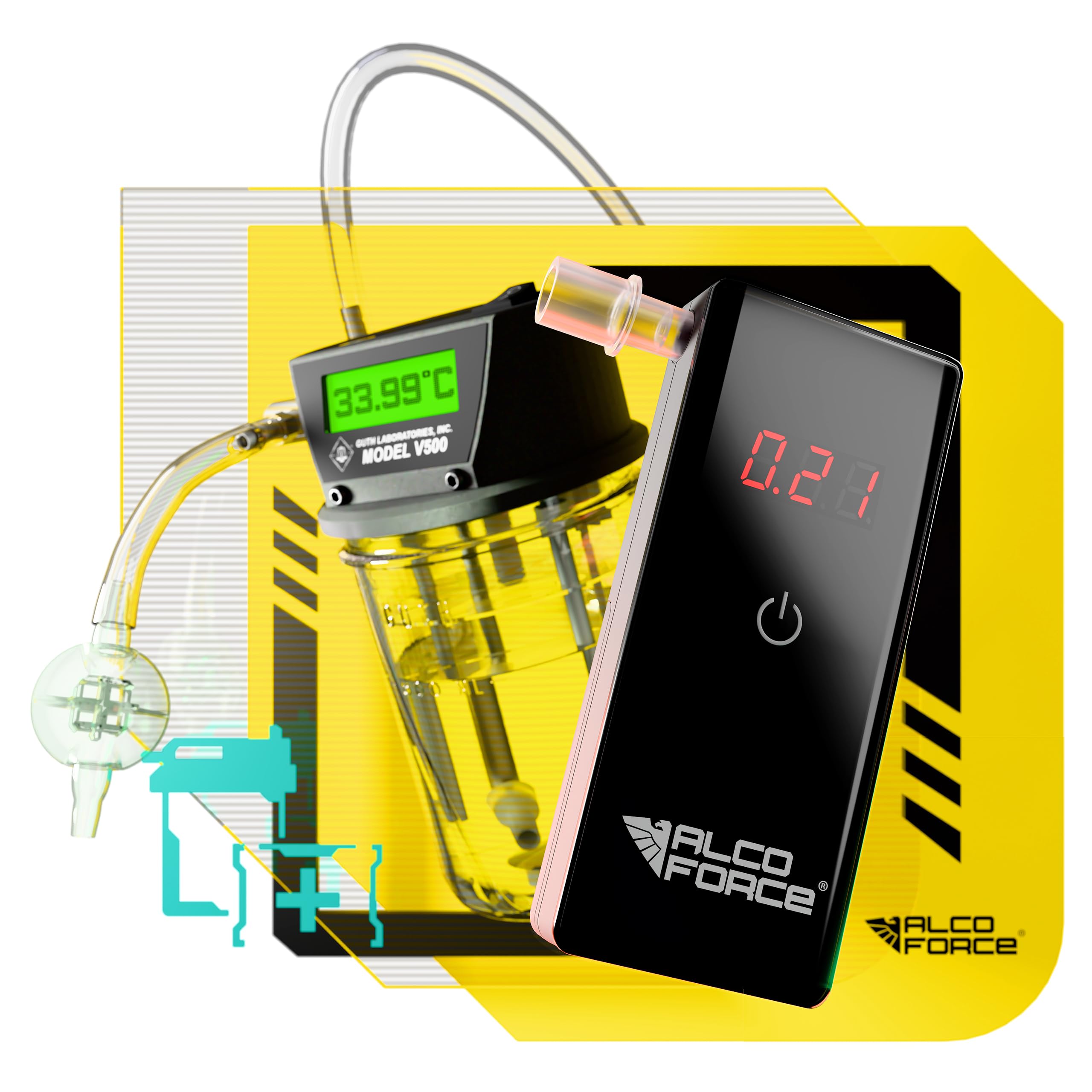 Alkomat elektrochemiczny AlcoForce Prime