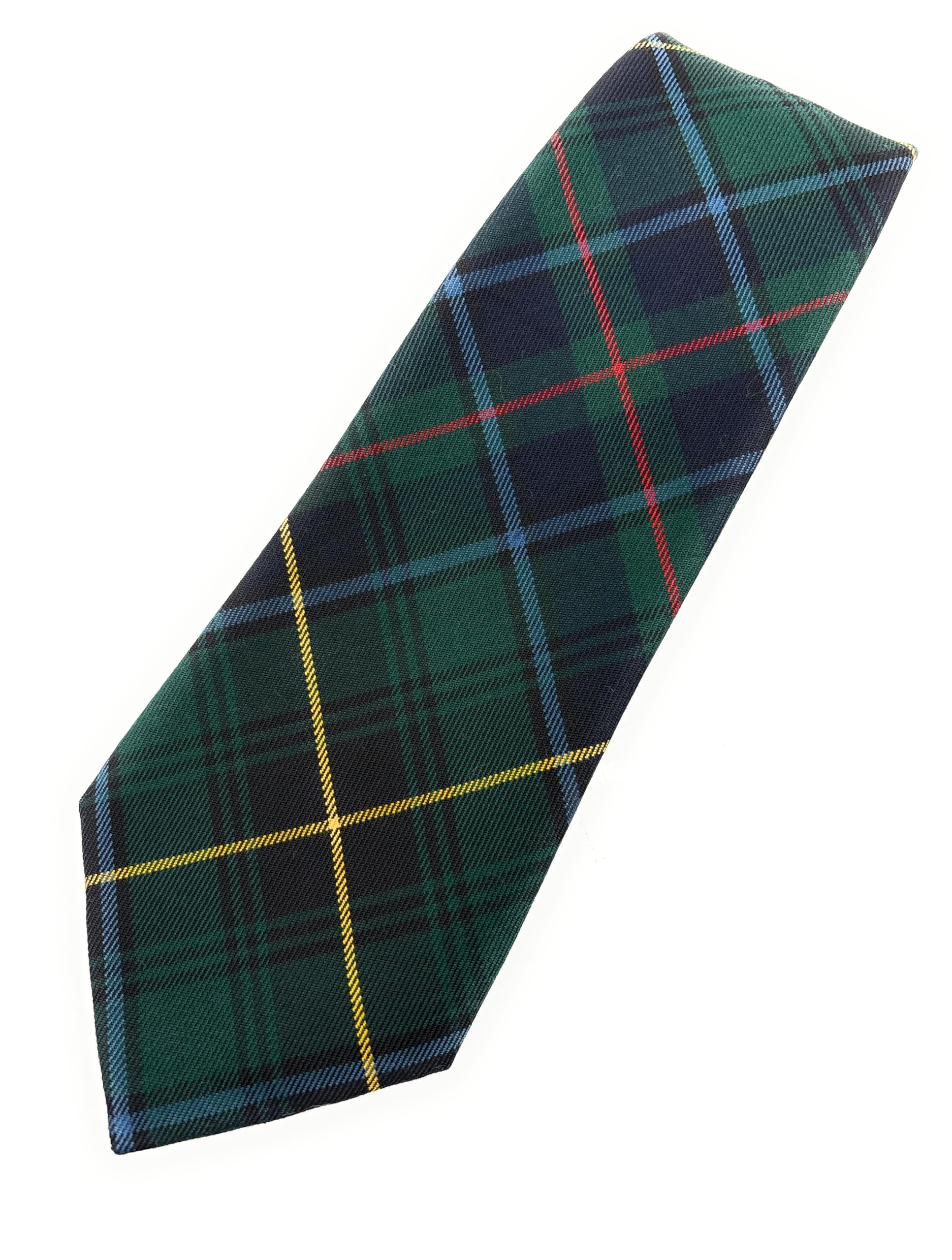Scottish Essence Macinnes Hunting Scottish Tartan Necktie, Traditional Clan Pattern, Made In Scotland, Multiple Tartans Available (Macinnes Hunting)