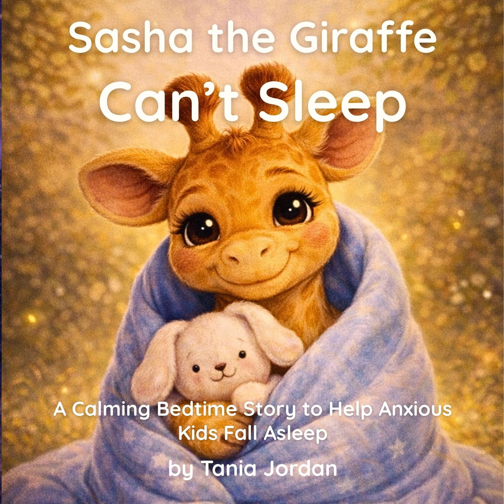 Sasha the Giraffe Can't Sleep (Sasha's Cozy Bedtime Adventures Book 1)