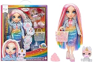 Amaya: Sparkle Slime & Magical Yeti Pet in Shimmering Rainbow