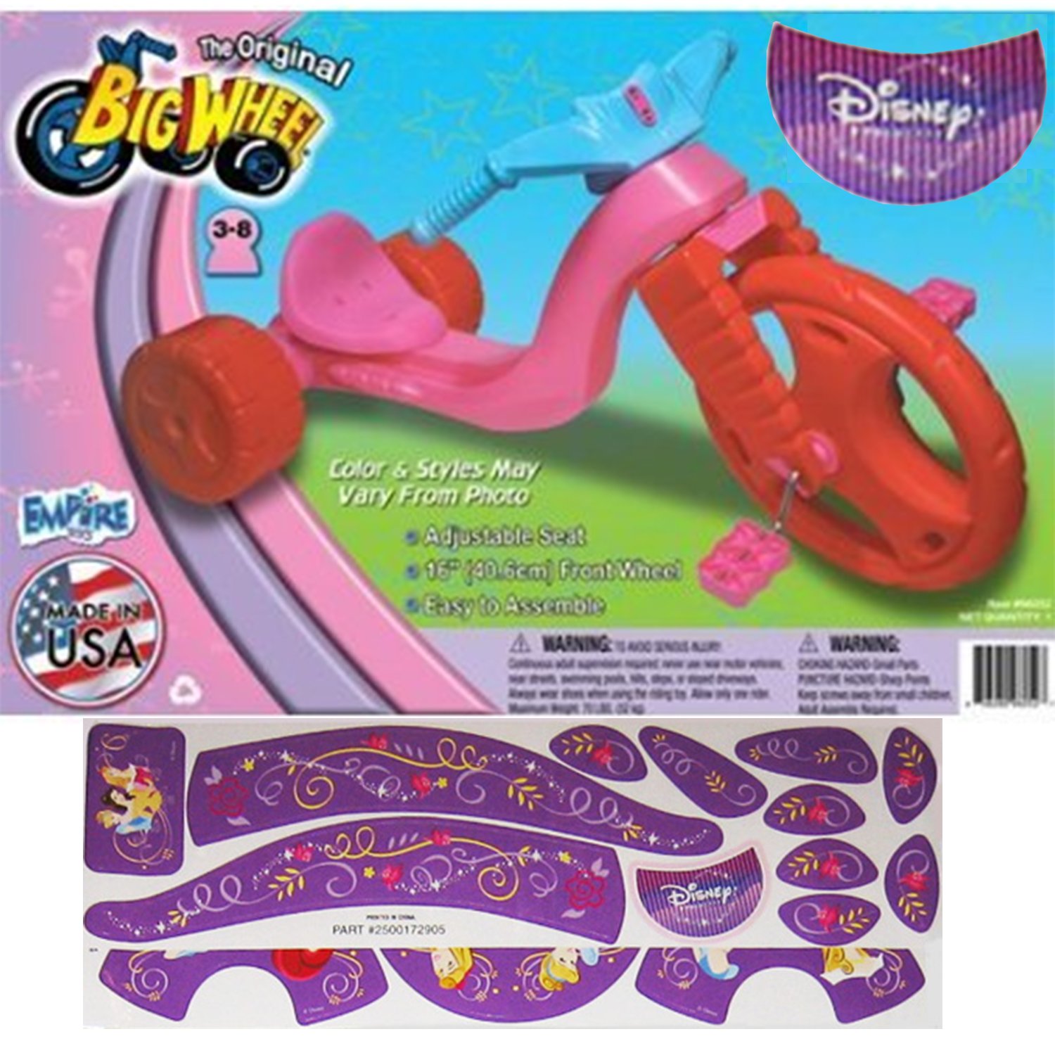 The Original Big Wheel Trike Red/Blue Limited Edition for Girls 16