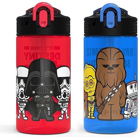 Zak Designs Darth Vader Water Bottle 2-Pack