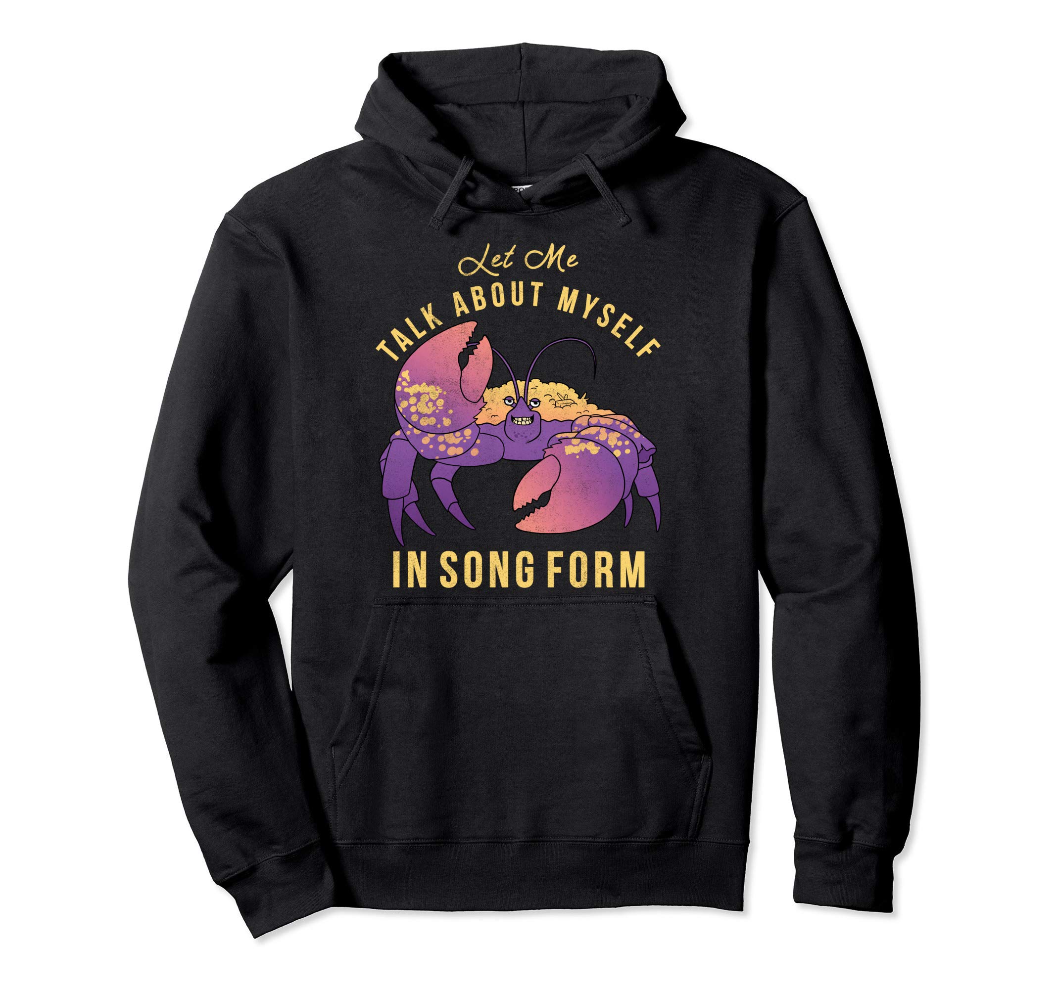Disney Moana Let Me Talk About Myself In Song Form Tamatoa Pullover Hoodie