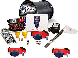 Underground Electric Dog Fence Ultimate - Extreme Pro Dog Fence System for Easy Setup and Maximum Longevity and Continued Reliable Pet Safety - 3 Dog | 500 Feet Pro Grade Dog Fence Wire