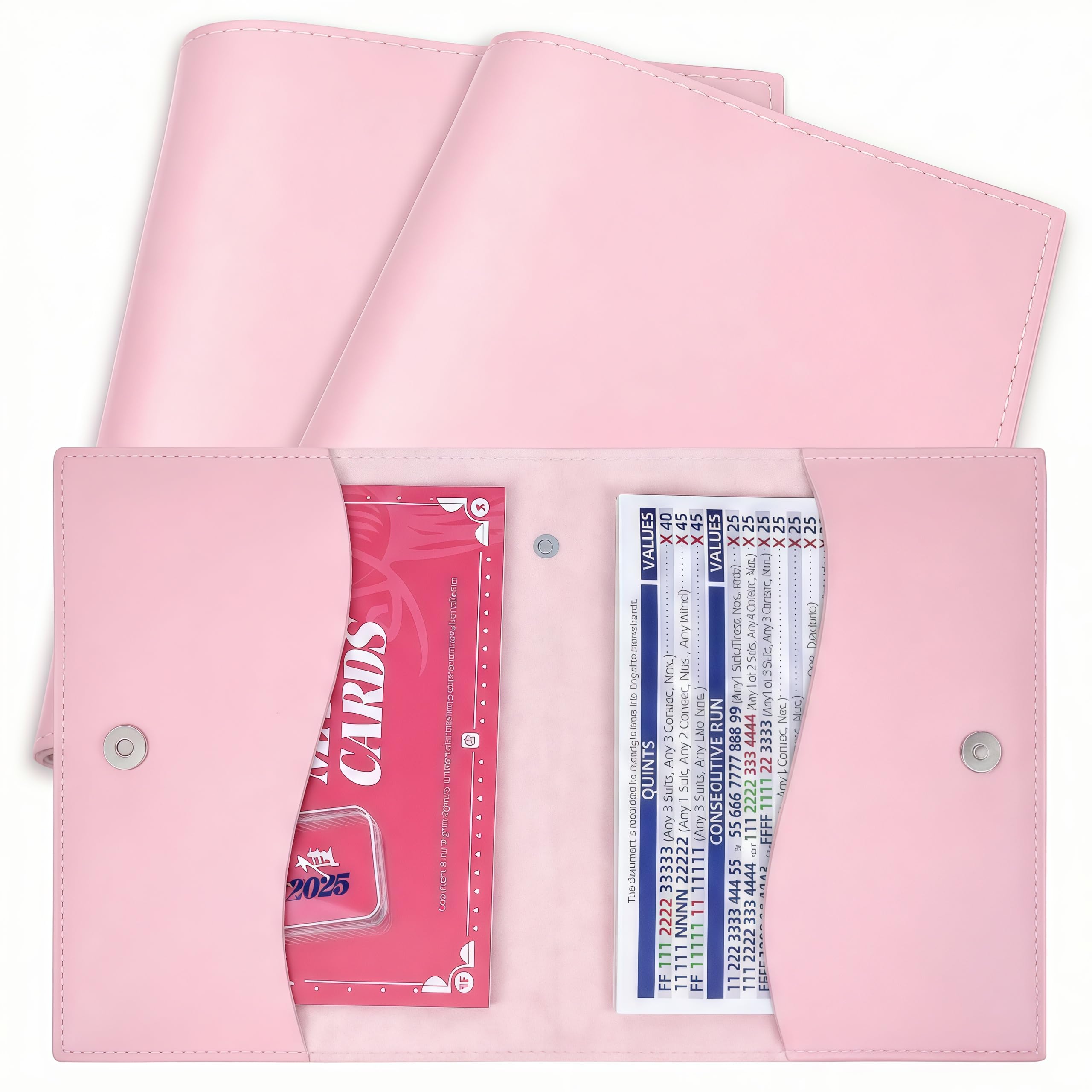 Amazon.com: NeoDigix Leather Mahjong Card Holder with Magnetic