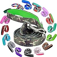 Vista 15 de EcoBark Correa para perro – Correas cómodas suaves y reflectantes con mango acolchado – Fuerte, duradera y resistente, entrenamiento y tracción