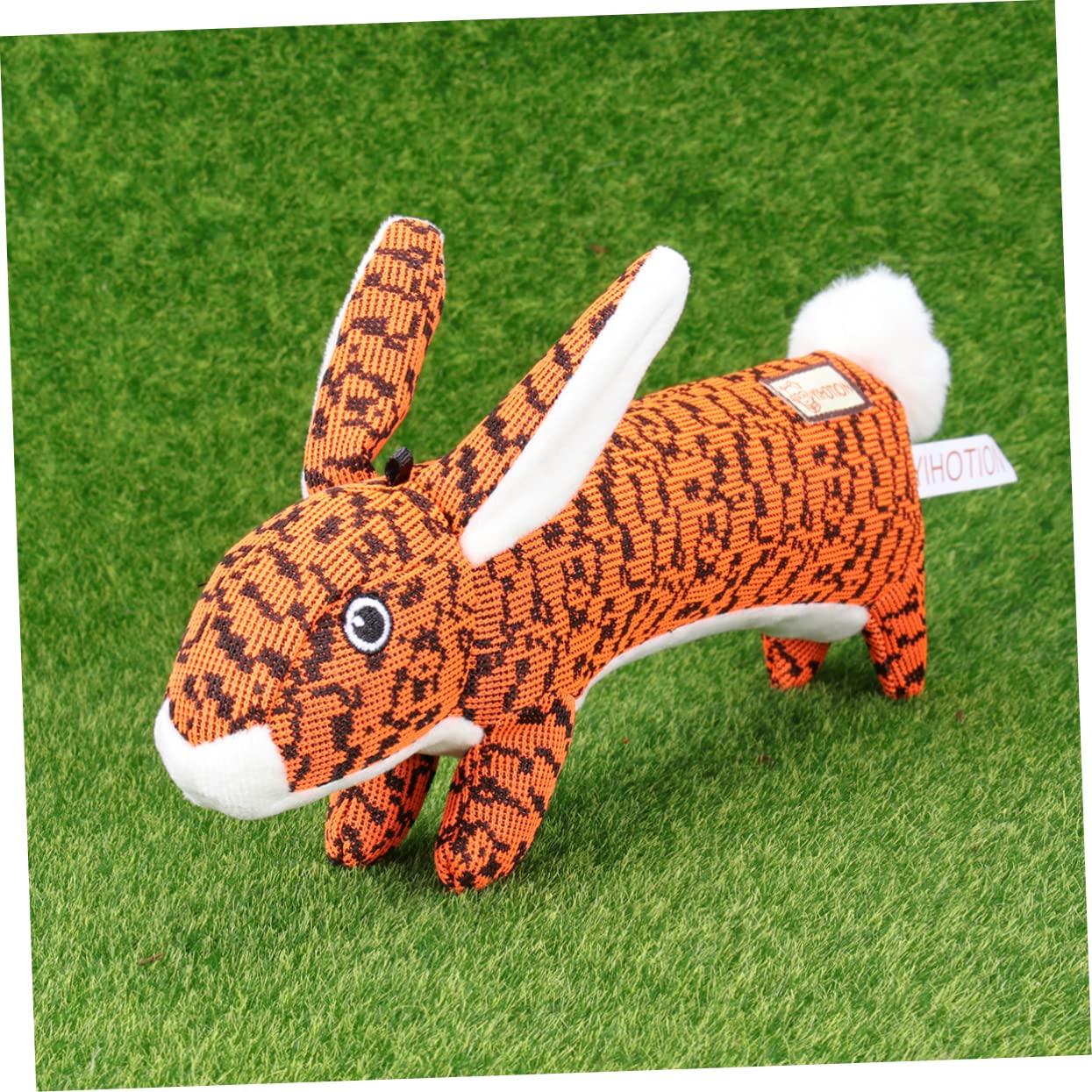 FRCOLOR Lot De 3 Jouets Couineurs À Mâcher pour Chien Jouet Couineur pour Chiot Fournitures pour Animaux De Compagnie Jouet À Mâcher Orange pour Chien