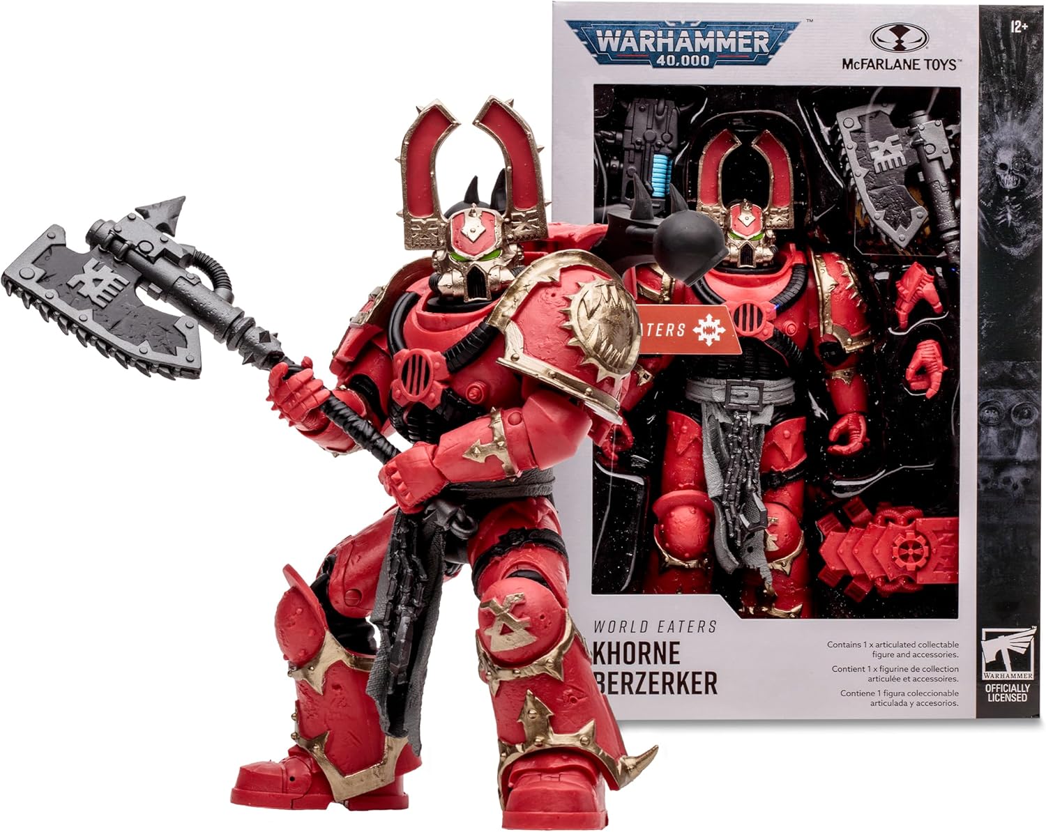 McFarlane Toys - Warhammer 40,000 World Eaters Khorne Berzerker 7in Figure