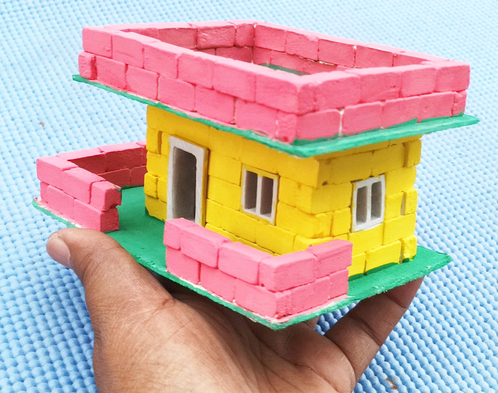 kraft kala Mini Brick Construction Set, DIY Building Toy 10 Return Gift for Kids Birthday 10 Sets Each| Return Gifts for Kids Age 4 5 6 7 8 2