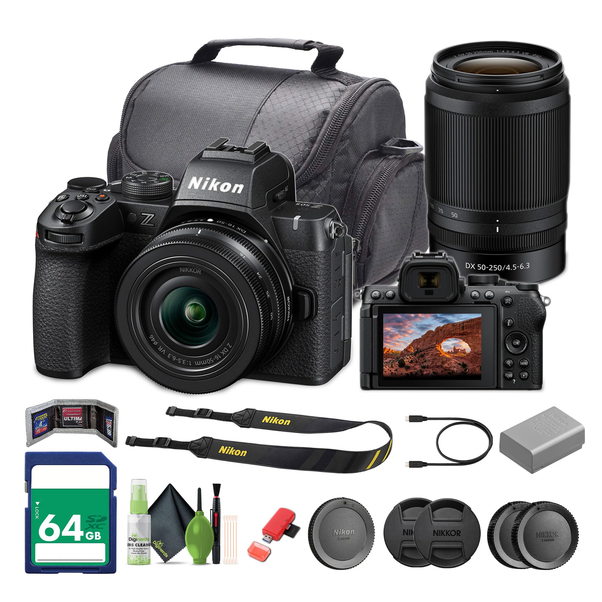 nikon z50Ⅱ Buy Nikon Z50II Mirrorless Digital Camera with NIKKOR Z DX 16-50mm