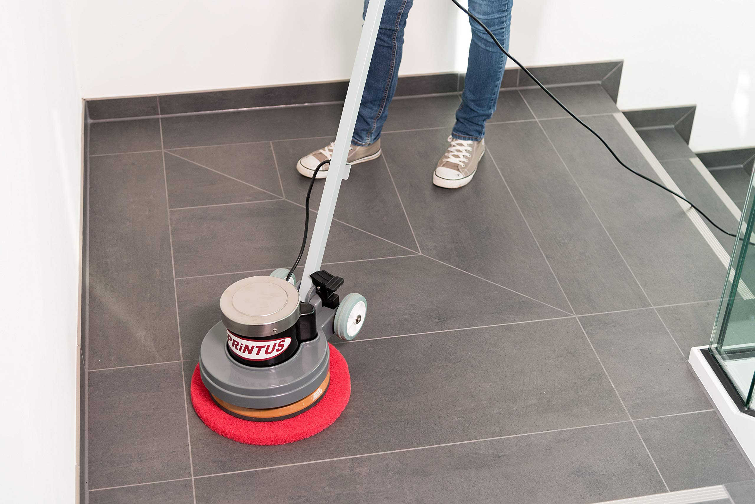 Sprintus EEM 13 R mit Zubehör Einscheibenmaschine Poliermaschine Putzmaschine Reinigungsmaschine